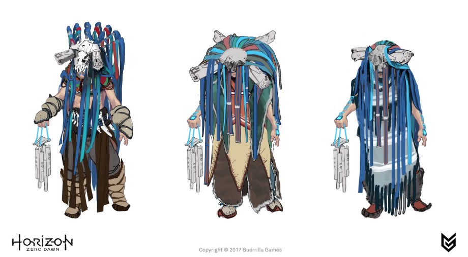 Horizon Zero Dawn Banuk shaman